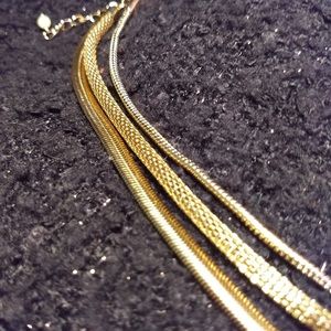 Avon Signature Collection Goldtone 3-Chain Set